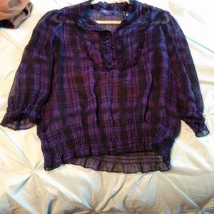 Women's XL Miley Cyrus & Max Azria Blouse